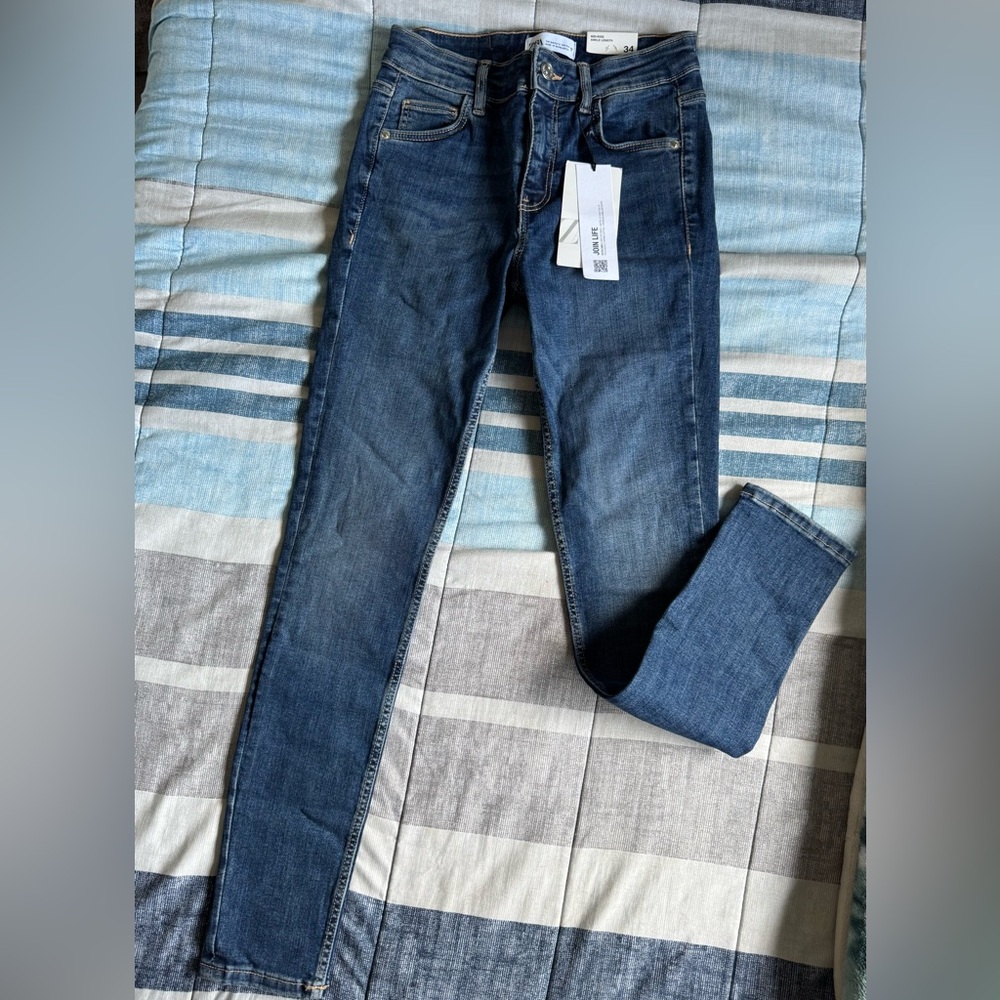 🩶BNWT ZARA-Size 2 Women’s Skinny Jeans